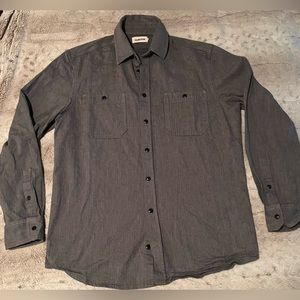 Taylor Stitch The Utility Shirt in Roped Indigo Size 42 L